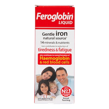 Vitabiotics Feroglobin Liquid 200ml image 1