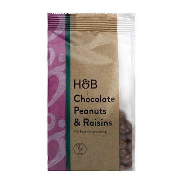 Holland & Barrett Chocolate Peanuts & Raisins 250g image 1