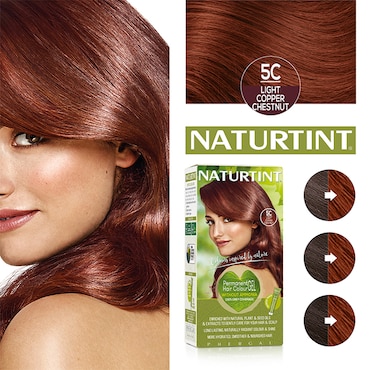 Naturtint Permanent Hair Colour 5C (Light Copper Chestnut) image 6