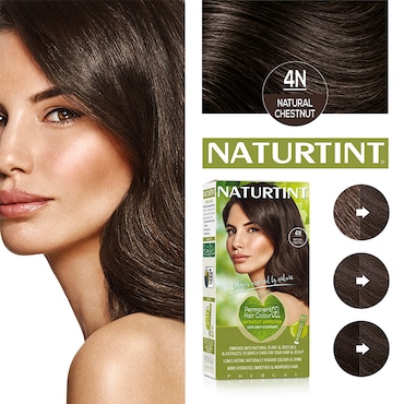 Naturtint Permanent Hair Colour 4N (Natural Chestnut) image 6