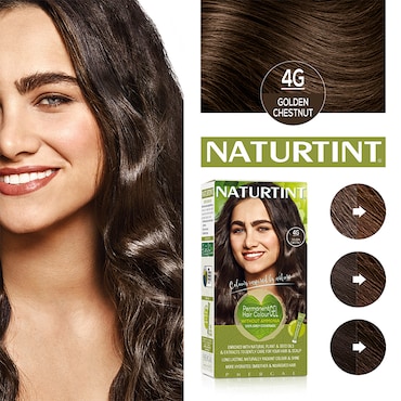 Naturtint Permanent Hair Colour 4G (Golden Chestnut) image 6