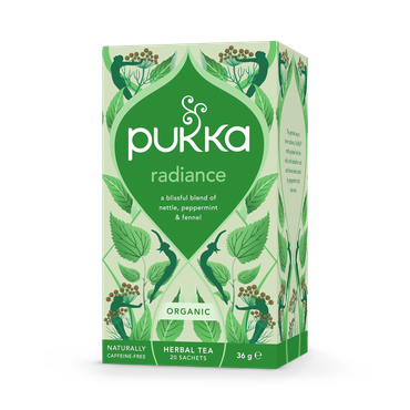 Review of Pukka Organic Radiance 20 Tea Bags