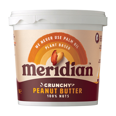 Meridian Natural Crunchy Peanut Butter 1kg