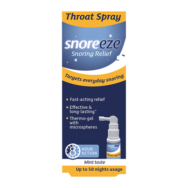 Review of Snoreeze Snoring Relief Throat Spray 22ml