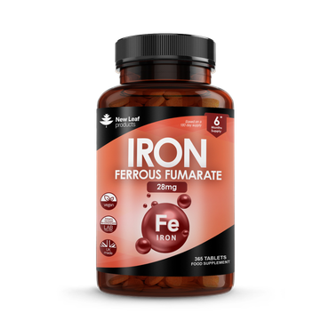 Review of New Leaf Products Iron Ferrous Fumarate Tablets 365 tablets