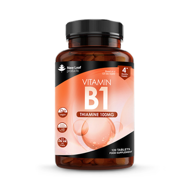 Review of New Leaf Products Vitamin B1 Thiamine Tablets 120 tablets