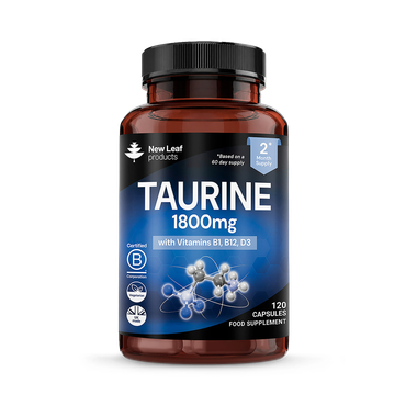 Review of New Leaf Products Taurine Capsules 120 capsules
