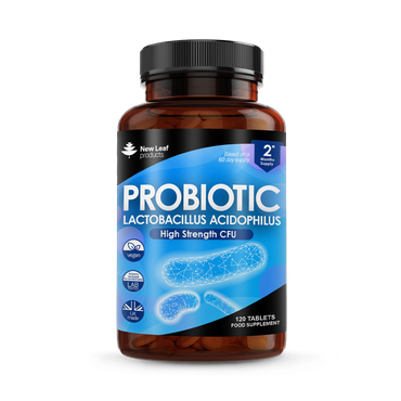 Review of New Leaf Products Probiotic Lactobacillus Acidophilus Tablets 120 tablets