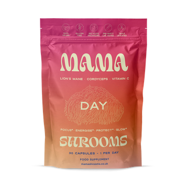 Review of Mama Shrooms Day Functional Mushroom Capsules 30 Capsules