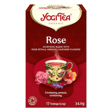 Yogi Tea Organic Rose 17 Tea Bags image 1