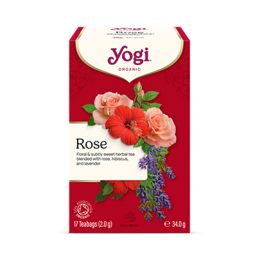 Review of Yogi Tea Organic Rose 17 Tea Bags