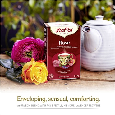 Yogi Tea Organic Rose 17 Tea Bags image 2