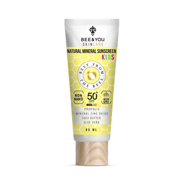 Review of Bee&You Skincare Natural Mineral Sunscreen Kids SPF 50+ 80ml