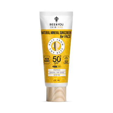 Review of Bee&You Skincare Natural Mineral Sunscreen For Face SPF 50 40ml