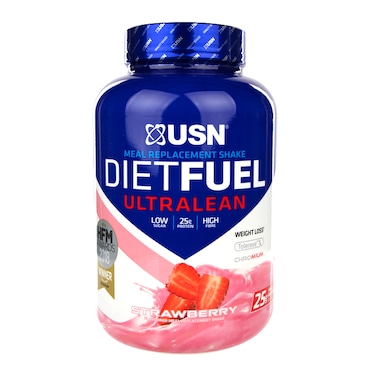 USN Diet Fuel Meal Replacement Shake Strawberry 1kg image 1