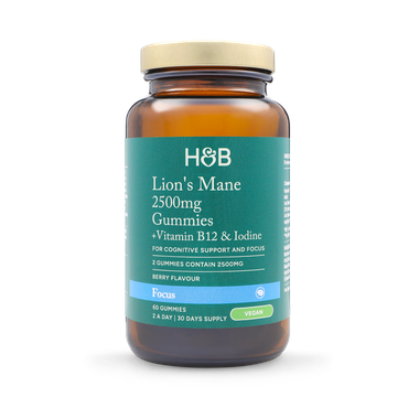 Review of Holland & Barrett Lions Mane Berry Flavour 2500mg 60 Gummies
