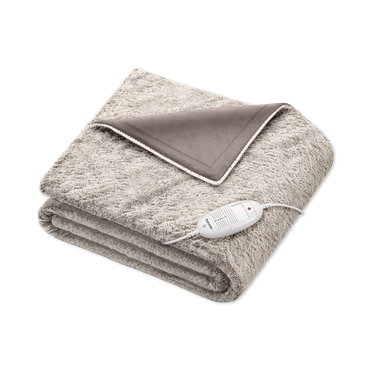 Review of Beurer Fluffy Nordic Heated Snuggie Throw Beige HD75N