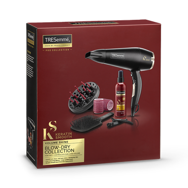 Review of TRESemmé Keratin Volume Shine Blow Dry Collection Black 5543BU