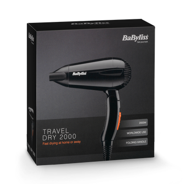Review of Babyliss Travel Dryer 2000W Black 5344
