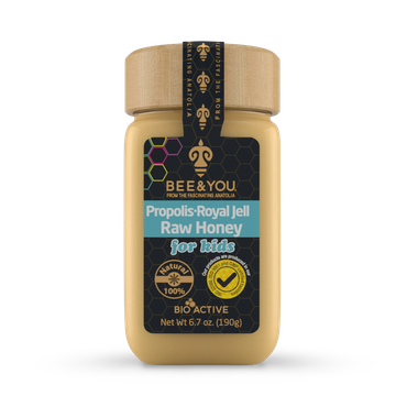 Review of BEE&YOU Propolis Royal Jelly Raw Honey for Kids Mix  190g