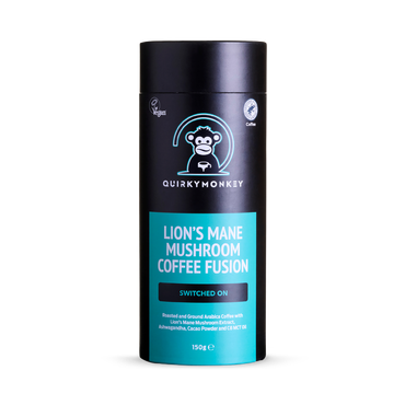 Review of Quirky Monkey Lion's Mane Mushroom Coffee Fusion (Switched On) 150g