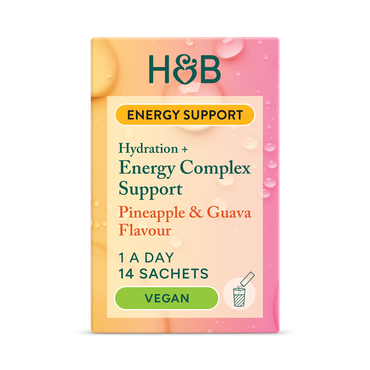 Review of Holland & Barrett Hydration + Energy Support Pineapple Guava 14 Sachets