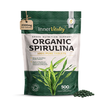 Review of INNER VITALITY Organic Spirulina 500x Tablets - 500 Count