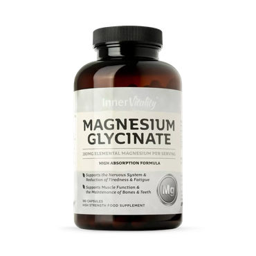 Review of INNER VITALITY Magnesium Glycinate Capsules 180 Capsules