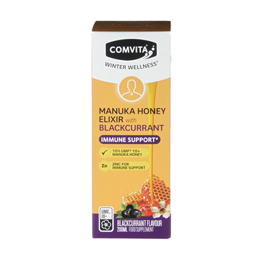 Review of Comvita Manuka Honey & Blackcurrant Elixir 200ml