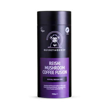 Review of Quirky Monkey Reishi Mushroom Coffee Fusion (Royal Reishi Me) 150g