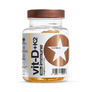 Review of Starpowa Vit D + K2 25¬µg 30 Gummies