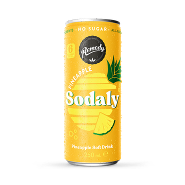 Review of Remedy Sodaly Pineapple Sugar Free Drink 250ml