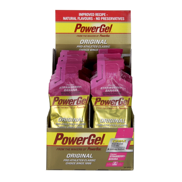 Review of Powerbar Gel Fuel Strawberry Banana 24 x 41g