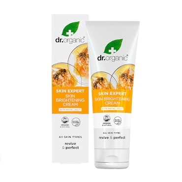 Dr Organic Skin Brightening Cream with Royal Jelly 125ml image 1