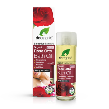 Review of Dr Organic Rose Otto Bath Oil 100ml