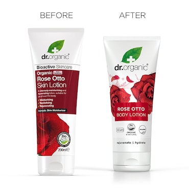 Dr Organic Rose Otto Body Lotion 200ml image 3