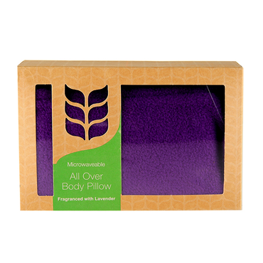 The Natural Wheat Bag Co Microwaveable Body Pillow Lavender