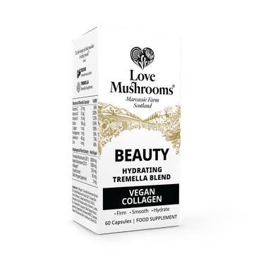 Review of LOVE MUSHROOMS VEGAN COLLAGEN BEAUTY 4000MG 60 CAPSULES