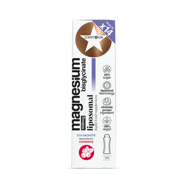 Review of Starpowa Magnesium Liquid Liposomal Cranberry 1500 mg 14 Sachets