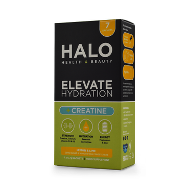 Review of Halo Health and Beauty Limited ELEVATE Hydration +Creatine Electrolytes Lemon & Lime x7 Sachets