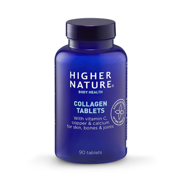 Review of Higher Nature Collagen Tablets - 6000mg Sustainable & Science-Backed Naticol® - With Vitamin C - 90 Tablets