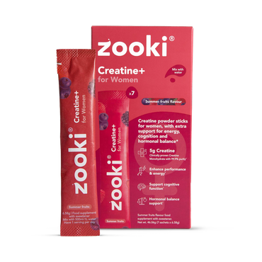 Review of Zooki Creatine+ For Women Powder Summer Fruits Flavour 7 Sachets