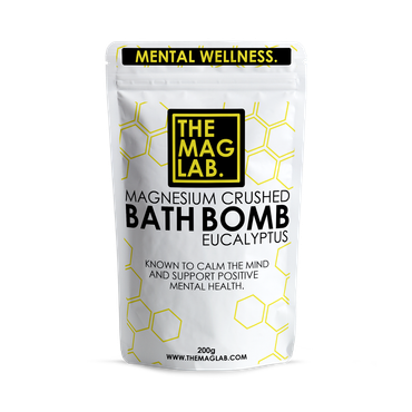 Review of The Mag Lab. Mental Wellness Magnesium Crushed Bath Bomb 200G