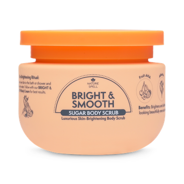 Review of Nature Spell Bright & Smooth Sugar Body Scrub 250ml