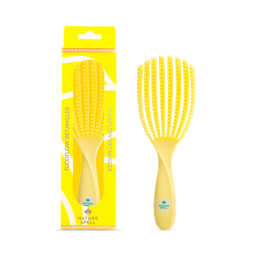 Review of Nature Spell Flexi Flow Detangler Brush- Yellow