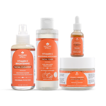 Review of Nature Spell Vitamin C + Fruit Aha Skincare Set