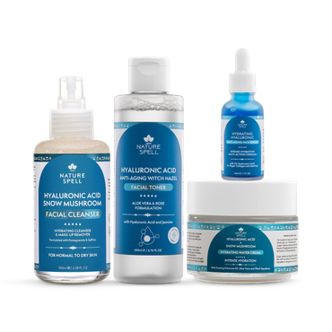 Review of Nature Spell Hydrating Hyaluronic +  Snow Mushroom Skincare Set