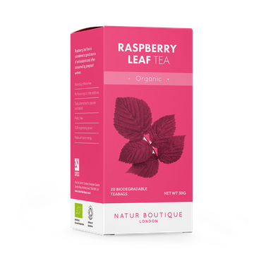 Review of Natur Boutique Organic Raspberry Leaf Tea 20 Tea Bags
