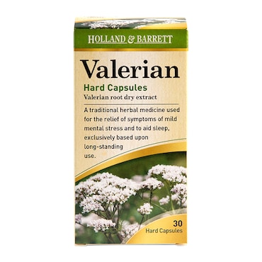 Holland & Barrett Valerian 337mg 30 Capsules