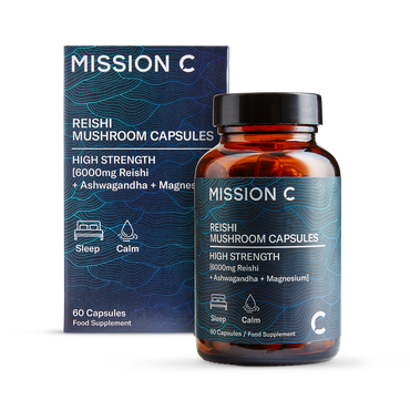 Review of Mission C Reishi Capsules 6000mg with Ashwagandha + Magnesium 60 Vegan Capsules